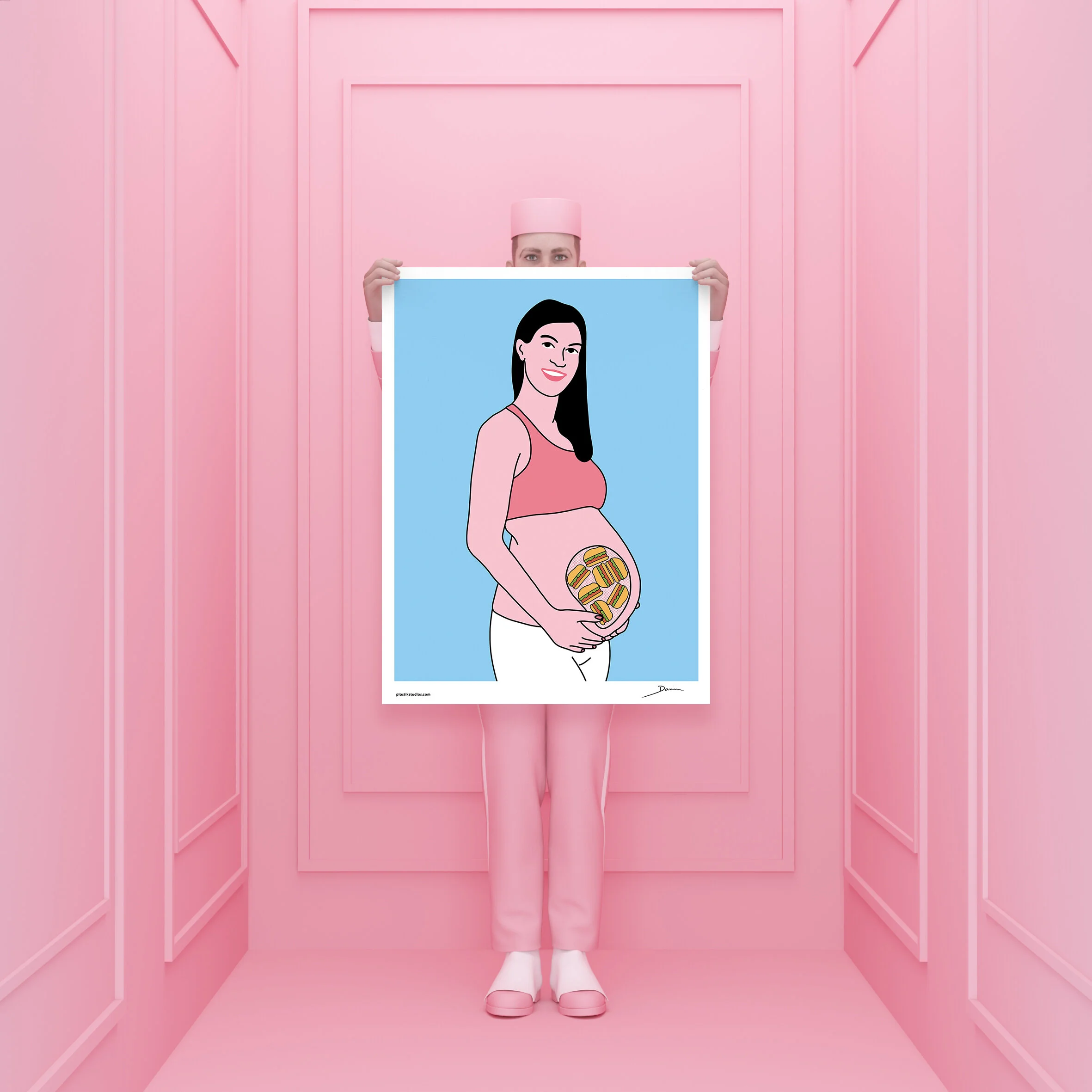 Love is love - print by studio stoutpoep — Plastik Magazine